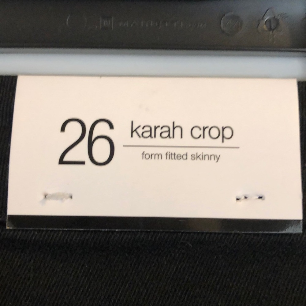 Karah Crop Seven Black Jeans - Picture 3 of 5